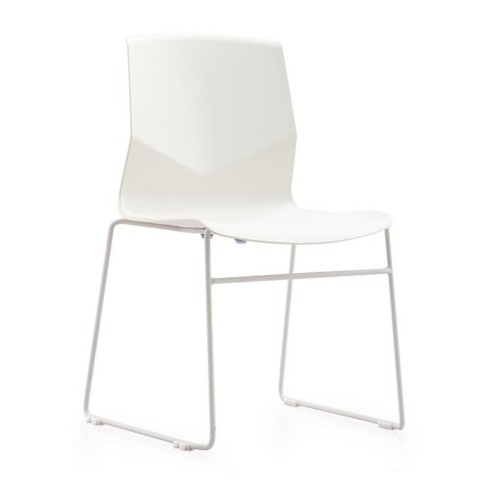 Weißer stapelbarer Stuhl | Moderner Schulungsstuhl für Bürolieferanten in China (YF-PX01W)