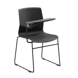 Wholesale spraying and stackable training chair with writing board for office(YF-PX01B-T)