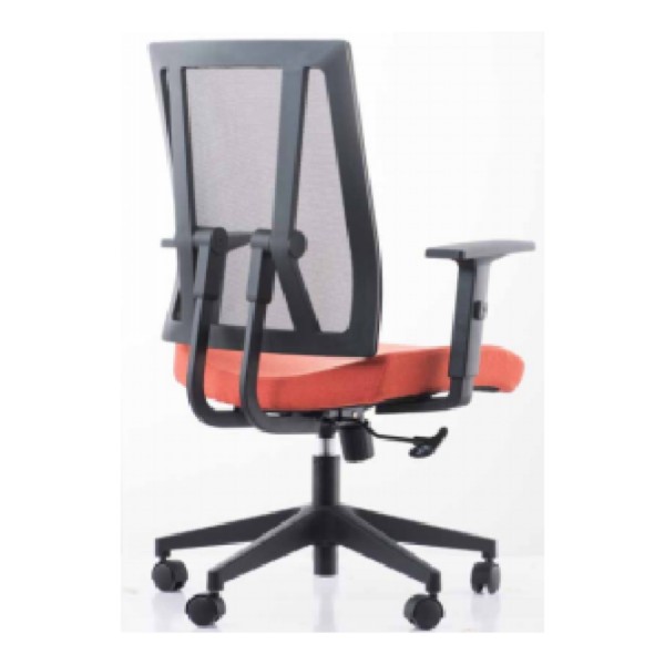 Middle Back Office Mesh Task Chair With Aluminum Base(YF-683B-20)