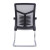 Gray Office Chair | Mesh Conference Chair With Bow-shaped Frame For Home Office Supplier in China