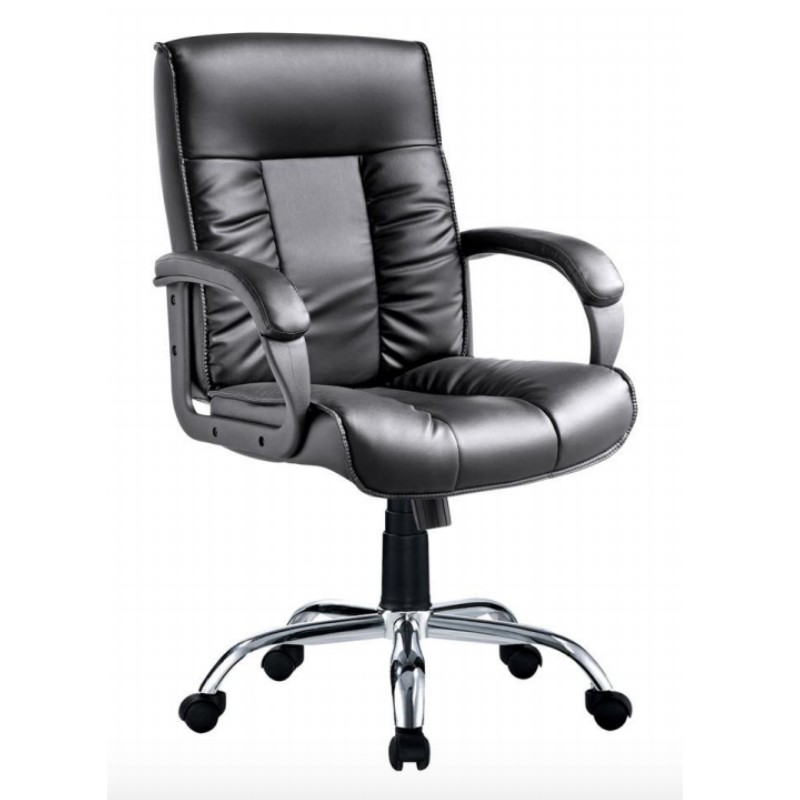 كرسي مكتب تنفيذي جلدي حديث في منتصف الظهر للبيع بالجملة (YF-B239)