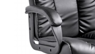 Chaise de travail en cuir | chaise de bureau ergonomique avec accoudoir fournisseur en China