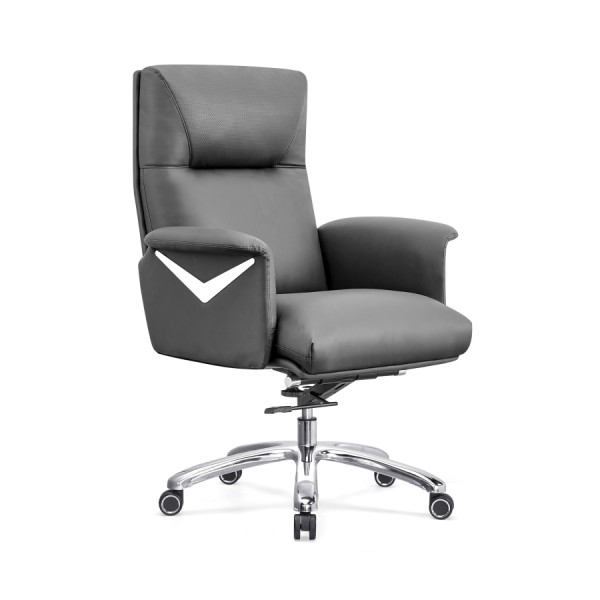 Wholesale Mid-back Leather Armchair | PU Swivel Office Chair Supplier in China(YF-B331)