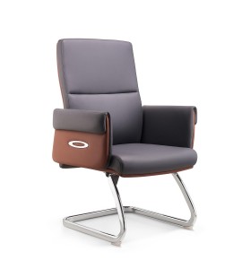 Wholesale PU Office Guest Chair  | Mid-back Armrest Chair Supplier in China(YF-D335)