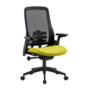 Middle Back Mesh Chair With Nylon Base | Office Task Chair Wholesaler in China(YF-DY6108B)