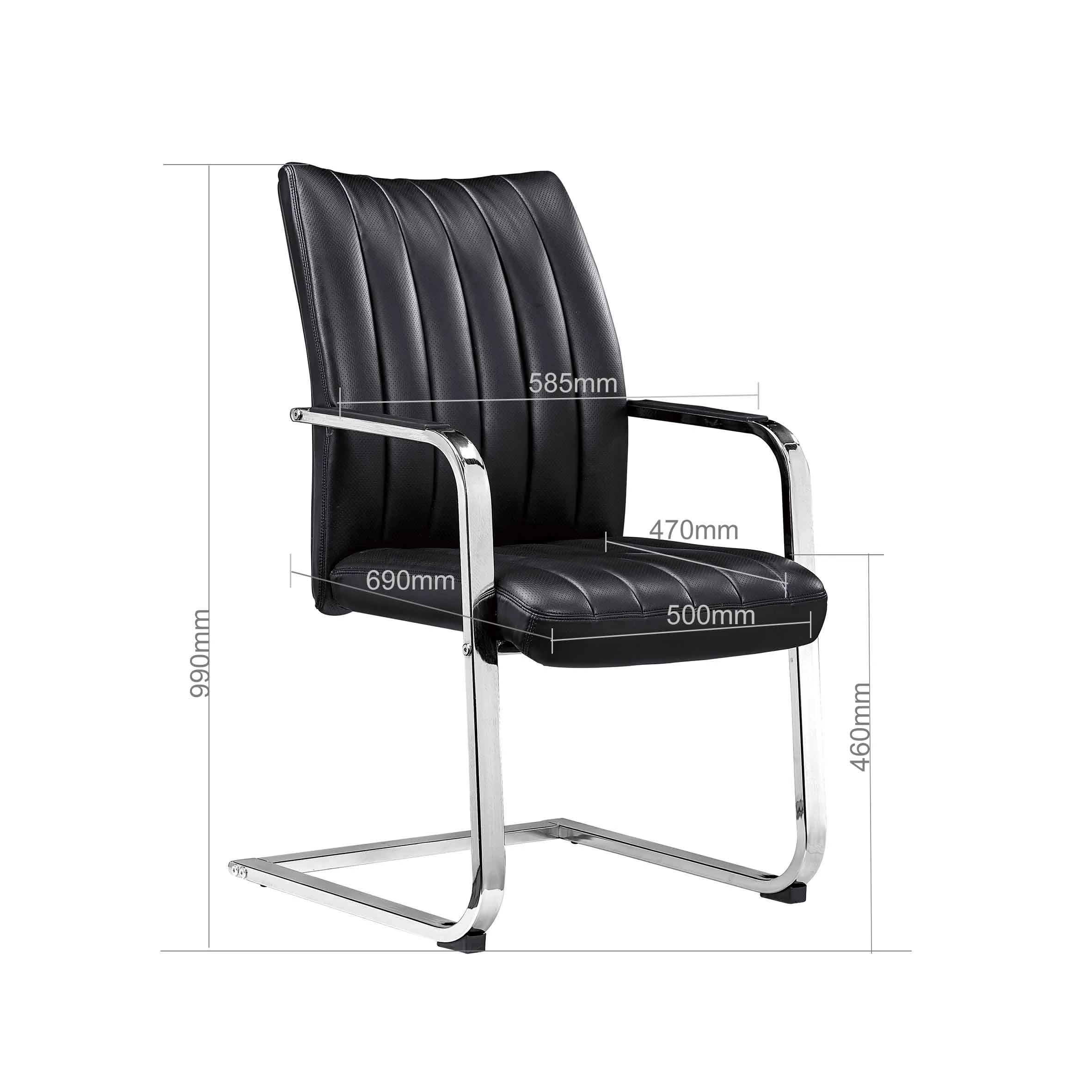 office guest chair with armrests