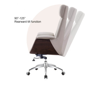 Ergonomic Office Chair | Modern PU Swivel Chair For Home Office Supplier in China(YF-XQT01)