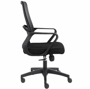 Mid-Back Mesh Swivel Ergonomic Chair With Fixed Armrest For Office Supplier (YF-CH803)