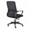 Mid-Back Black Chair | Mesh Swivel Task Chair With Fixed Armrest For Office Supplier in China