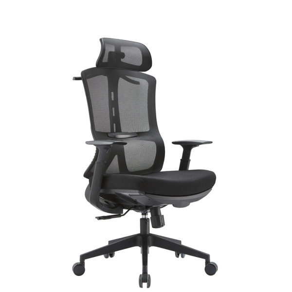Luxury Mesh Chair With Adjustable Headrest | Reclining Chair For Office China Supplier (YF-AK2203)