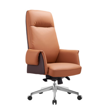 Leather High Back Office Chair | Seat And Back Cushions For Executive Chair Supplier