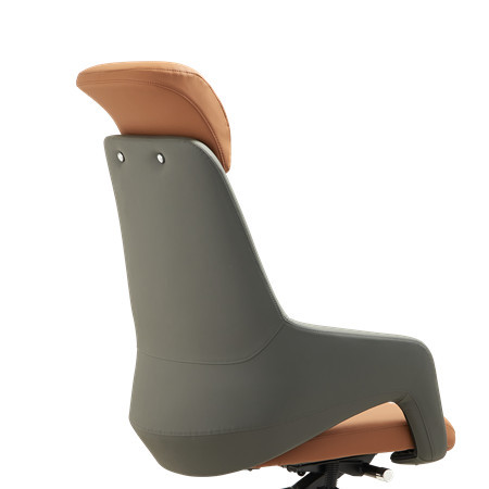 Комфортный стул из искусственной кожи с высокой спинкой | Эргономичное кресло руководителя для дома (YF-A361)