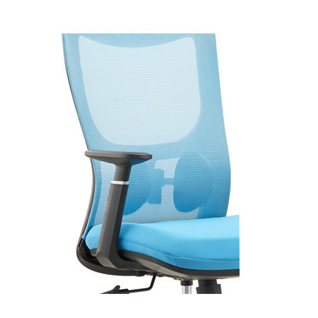 Silla de lujo con respaldo alto | Silla ergonómica de malla con soporte lumbar para oficina
