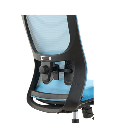Chaise de luxe à dossier haut | Chaise ergonomique en maille avec support lombaire pour le bureau
