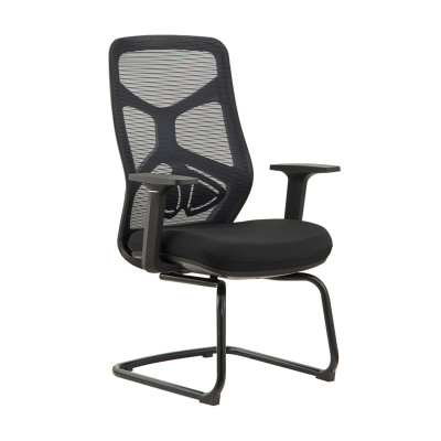 Офисный стул для конференций | Сетчатый стул с поясничной опорой для конференц-зала оптом (YF-D666)