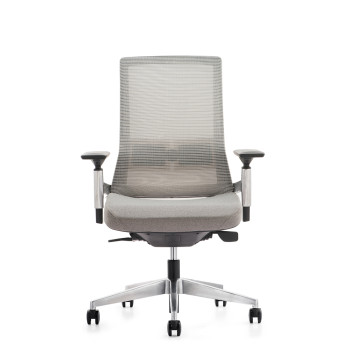 Middle Back Office Mesh Task Chair With Aluminum Base Supplier in China(YF-A681BA)