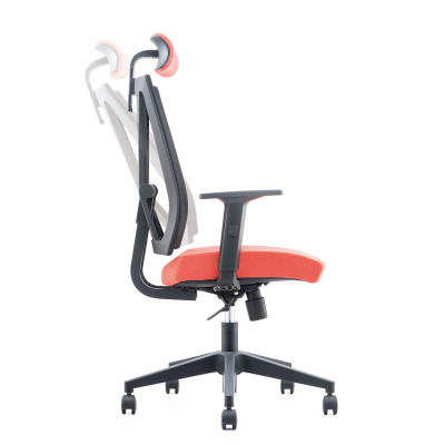 Adjustable Office Chair | High Back Office Mesh Executive Chair With Nylon Base Supplier