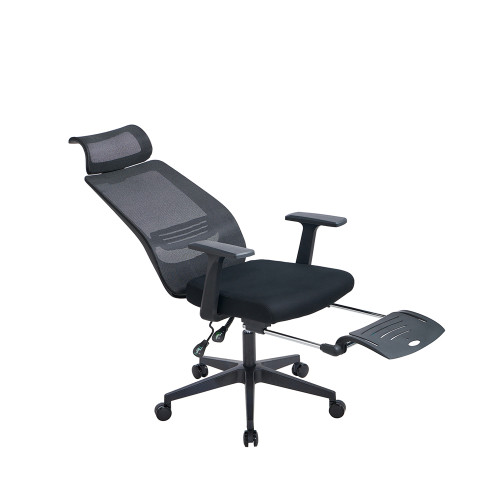 Swivel Mesh Chair | Executive Chair With Foot Rest For Office Supplier China(YF-A616-3)