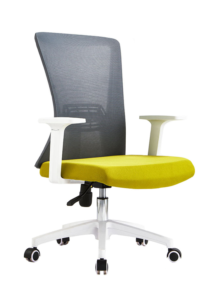 Mid-back mesh office reclining chair with ergonomic and rotating design(YF-B259)