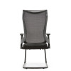 Modern Black Guest Chair | Mesh Chair With Fixed Arms For Office China Supplier(YF-C2233)