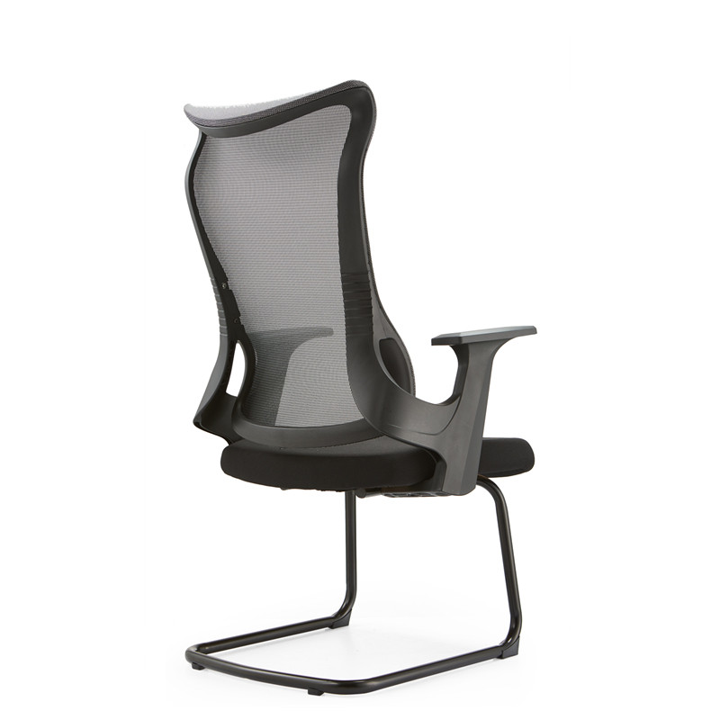 Modern Black Guest Chair