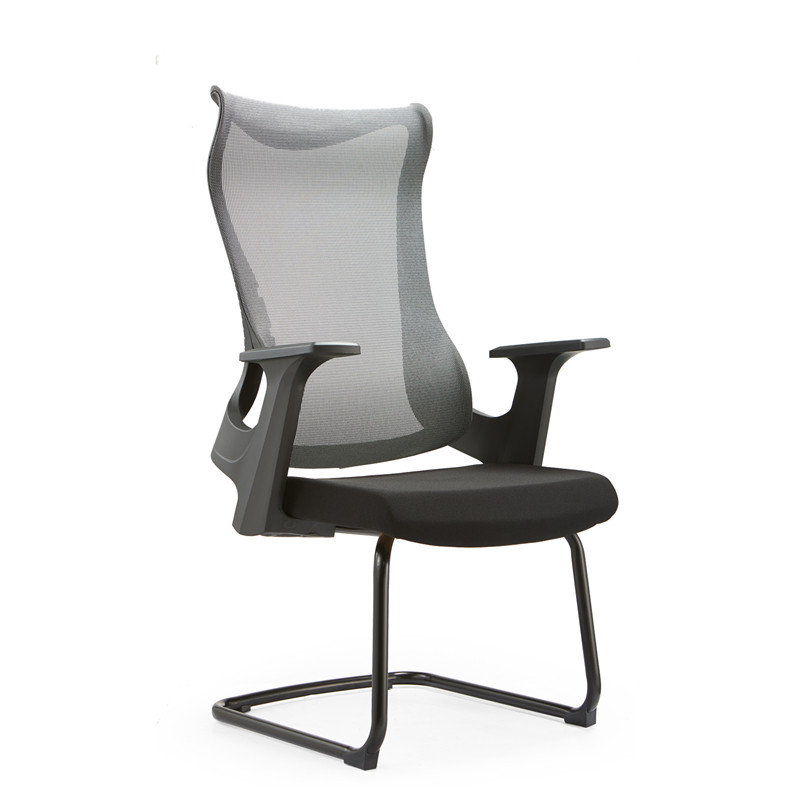 Modern Black Guest Chair