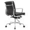 Wholesale Middle Back Leather Office Task Chair With Aluminum Base (YF-B968B-3)
