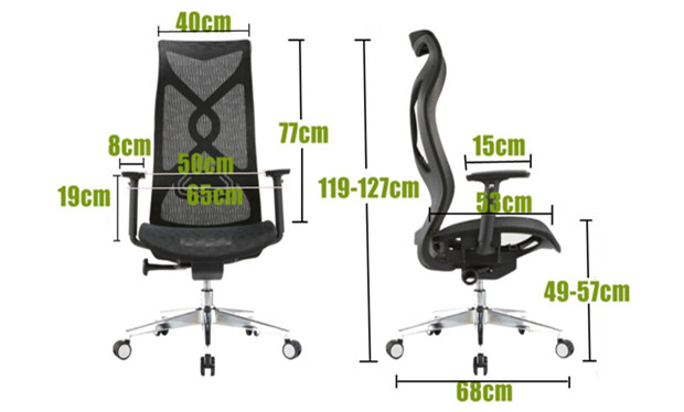 Mesh Office Reclining Chair