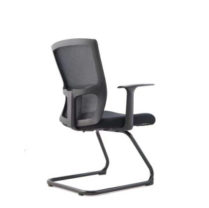 Mesh Conference Room Chairs | Mid-Back Chair Without Wheels For Office China Supplier