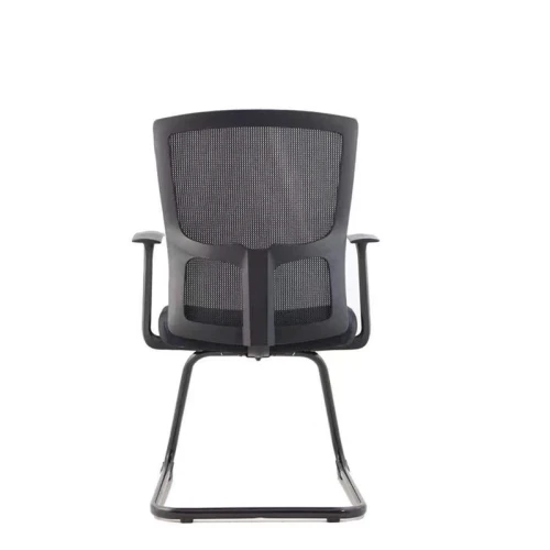 Mesh Conference Room Chairs | Mid-Back Chair Without Wheels For Office China Supplier
