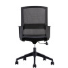 Black Task Chair | Swivel Task Chair With Arms For home office supplier in China