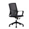 Black Task Chair | Swivel Mesh Task Chair With Arms For Home Office Supplier in China
