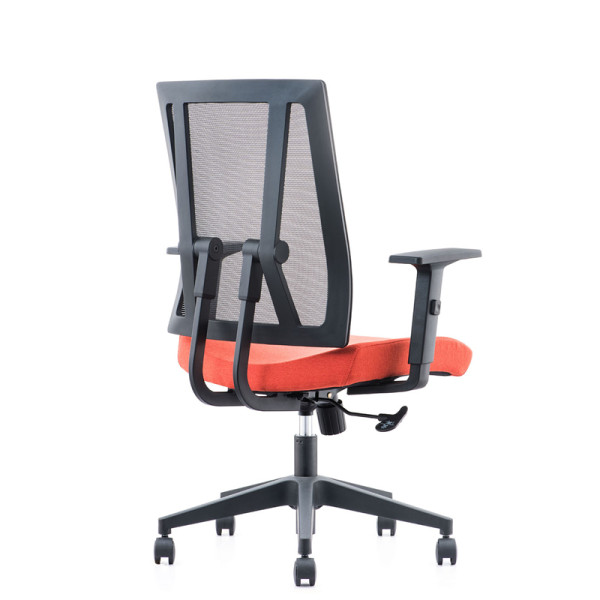 Middle Back Mesh Task Chair With Nylon Base For Home Office in China Supplier(YF-683B-20)