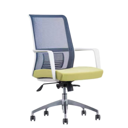 كرسي المهام الشبكي الأوسط الخلفي مع مسند ذراع ثابت لمورد المكتب (YF-6628S)