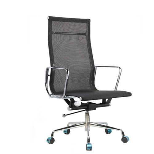 Mesh Back Office Chairs | High Back Executive Chair With Aluminum Base Supplier