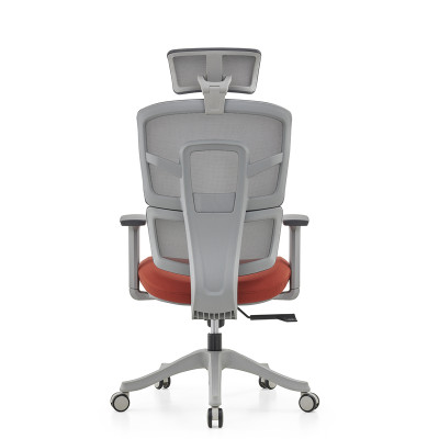 Gray comfortable chair | Ergonomic Swivel Chair With Lumbar Support For Office Supplier