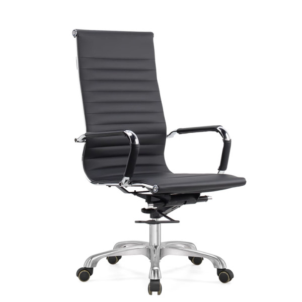 Comfortable Office Chair | Executive Leather Chair With Fixed For Home Office Supplier