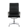 High Back Office Chair | Leather Chair With Aluminum Armrest For Home Office Supplier
