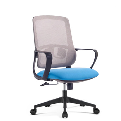 Gray Task Chair | Swivel Task Chair With Mesh Fabric For home Office Supplier in China