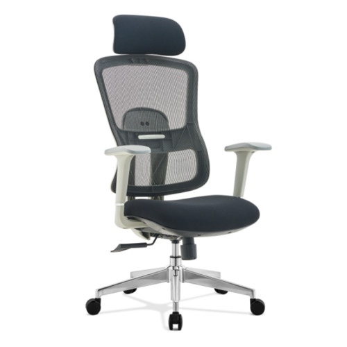 Wholesale Gray Ergonomics Chair | Swivel Manager Chair With Fixed Armrest For Office Supplier