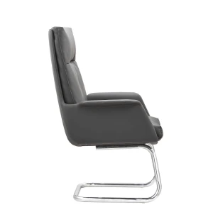 Wholesale Modern Leather Office Conference Chair Without Wheels (YF-C096)