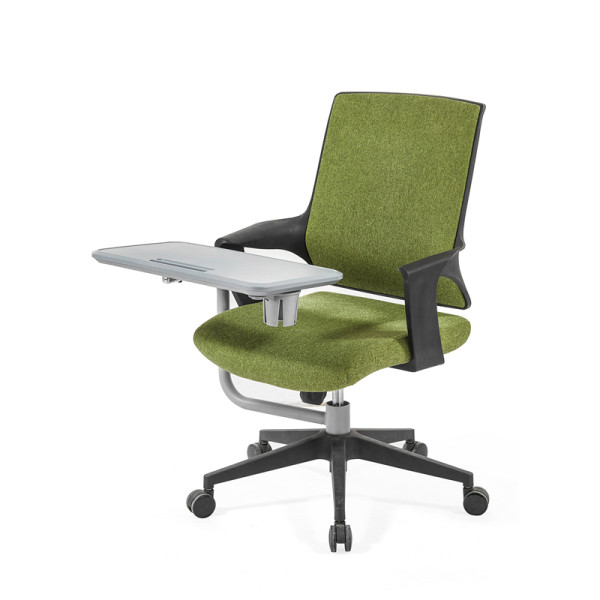 Silla de formación | Silla ergonómica con tabla de escribir para proveedor de la sala de formación