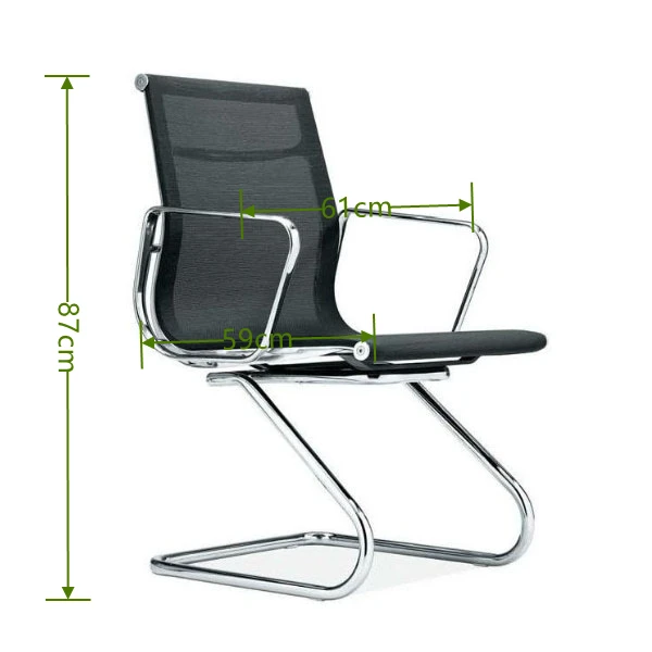 office guest chair with armrests