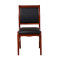 Solid Wood Office Chair | Leather Training Chair For Conference Spaces Supplier