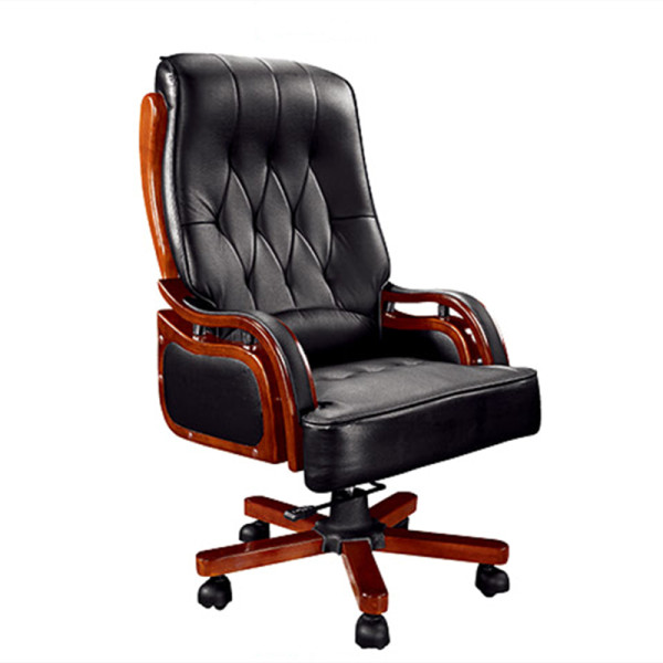 Wholesale Solid Wood Office Chairs | Leather Executive Chairs For Office Space Supplier in China