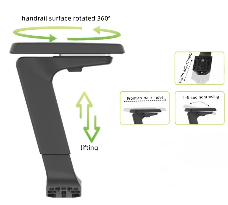 office chair armrest