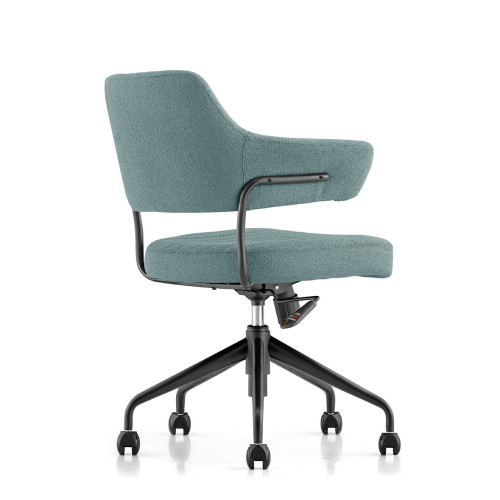 Wholesale Hotel Chair | Premium Swivel Chair with Armrest for Hotel Office Supplier - OEM, ODM, and Distributor Partnerships Available