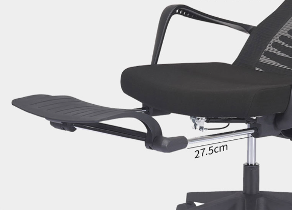 office chair with footrest