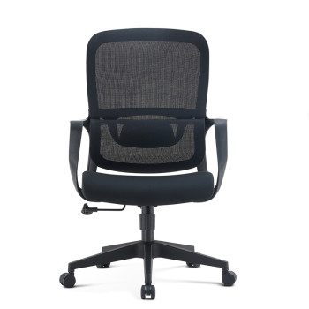 Bulk Buy Ergonomic Mesh Black Task Chair | Wholesale Mesh Swivel Office Chair With Lumbar Support