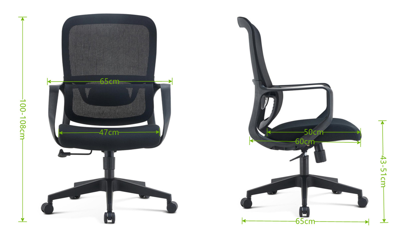 adjustable office task chair
